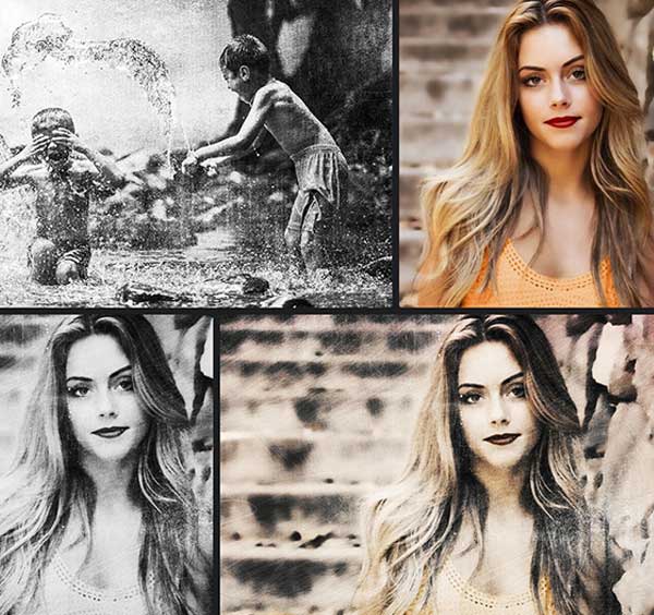 Vintiq Vintage Photoshop Action