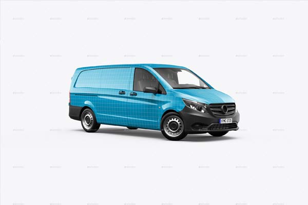 Vito Panel Best Van Mockups