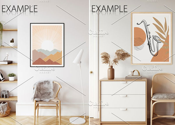 Wall Art Mockup Bundle