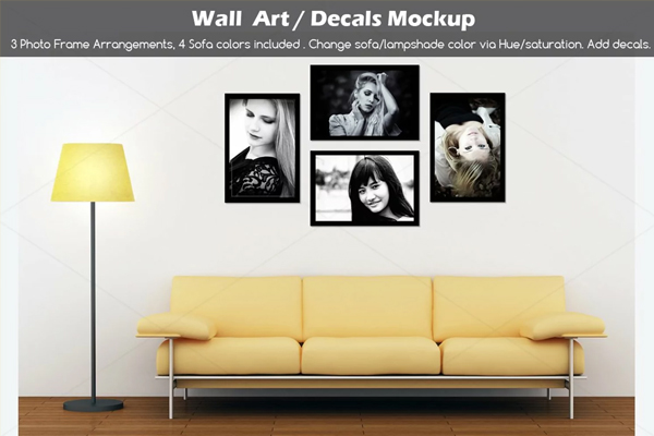 Wall Art Product Poster Templates