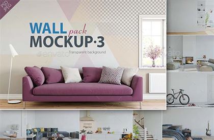 Wall Mockup Pack