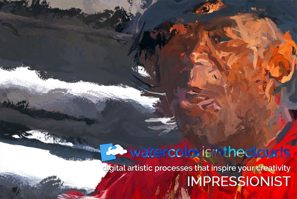 Watercolor Impasto Photoshop Actions