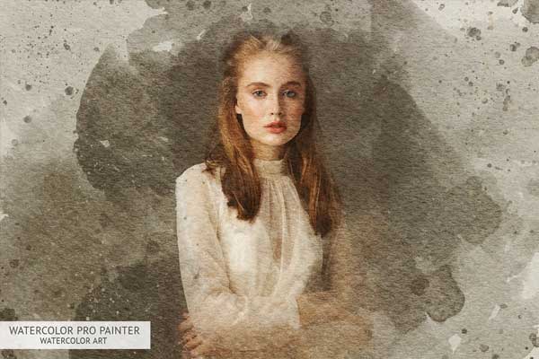 Watercolor Painter Effect Photoshop Actions