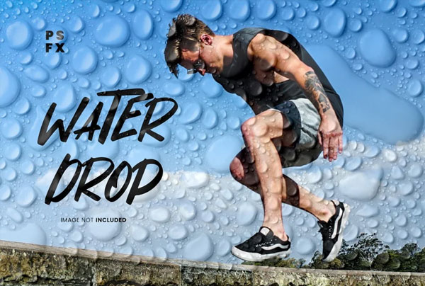Waterdrop Photo Effect