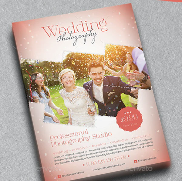 Wedding Photography Flyer Template