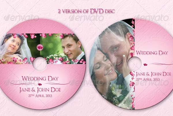 Wedding DVD Cover PSD Free Download