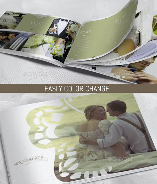 Wedding Photo Album Template