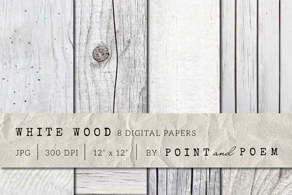 White Wood Texture Pack