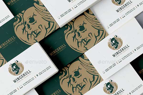 Wing Skull Photoshop Actions