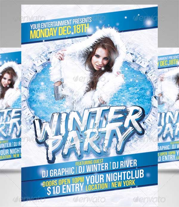 Winter Party Flyer