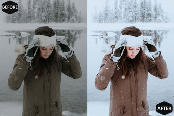 Winter Breeze Photoshop Actions