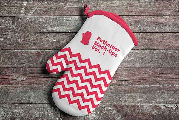 Winter Gloves Editable Mockups