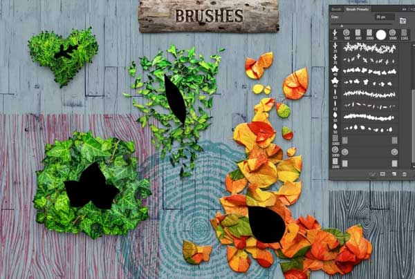 Woody Photoshop Design Kit