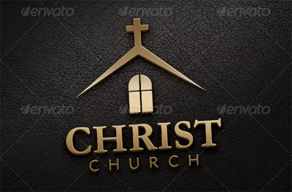 Worship Christ Church Logo Template
