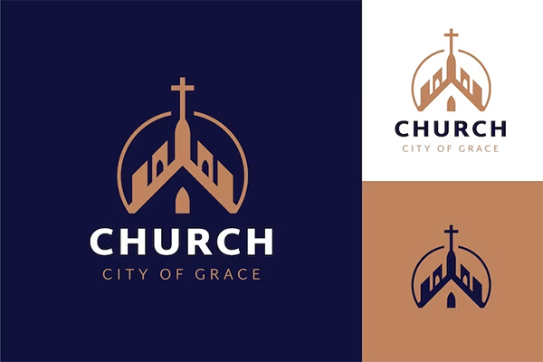 Worship Church Free PSD Logo