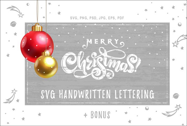 Xmas Merry Christmas Logo