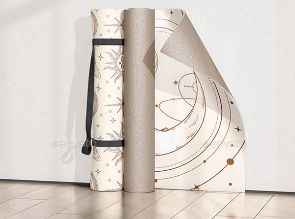 Yoga Editable Mat Mockups