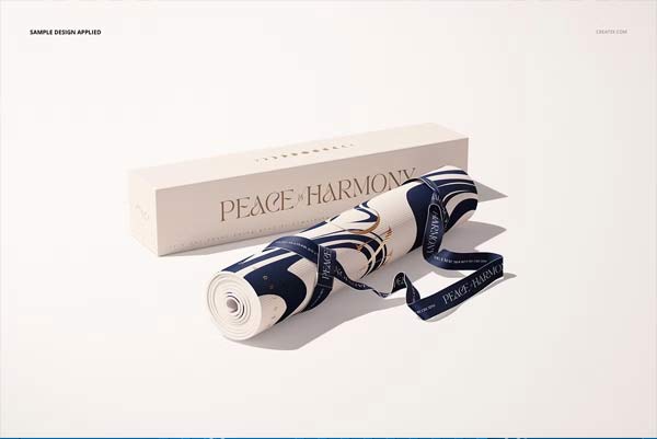 Yoga Mat Mockup Set