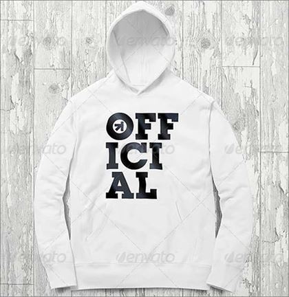 Zip Up Hoodie Tee Collection Mockup