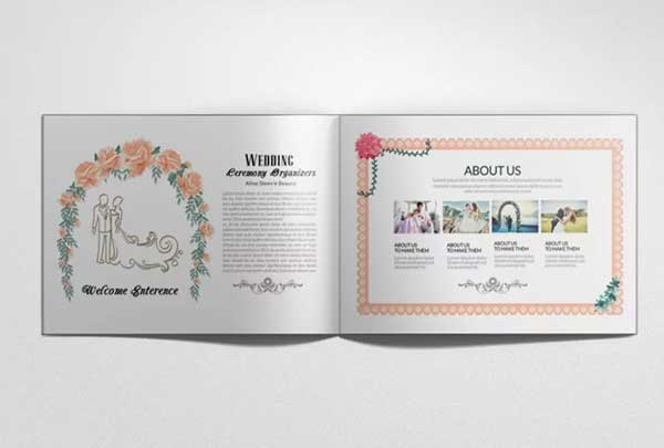Square Wedding Photobook Album